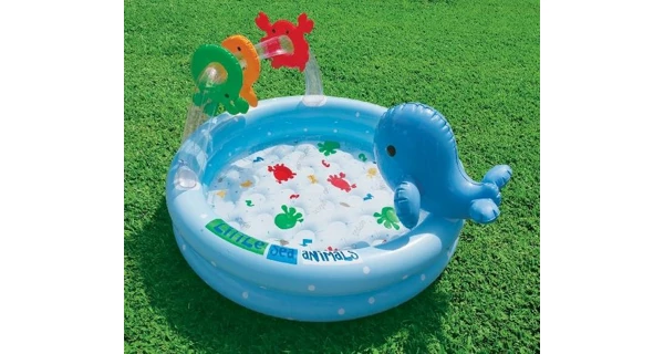 Nafukovací dětský bazén - delfín